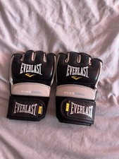 UFC Training Gloves Black Red Cage MMA Combat Sports L/Xl