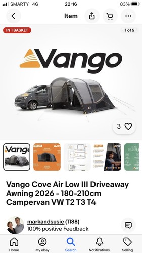 Vango cove air low - vango, drive