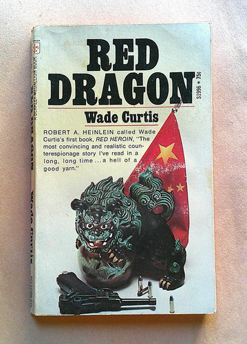 Red dragon wade curtis - red, by