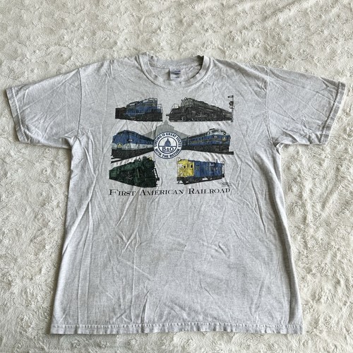 Railroad shirt tee mens - b&o,