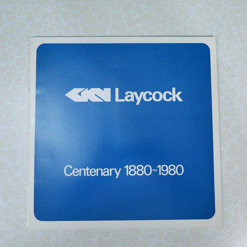 Laycock centenary 1880 1980 - centenary, 1880-1980