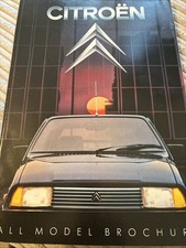 The Citroen Model Range Car