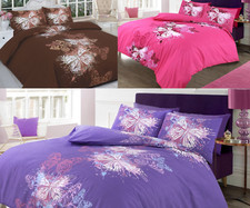 Butterfly printed cover - butterfly, bed