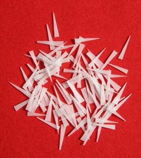 200 DELRIN PLECTRUM/PLECTRA for HARPSICHORDS-BEST BUY-Length 5/8" (15mm)