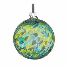 Sienna Glass Green & Blue 8cm
