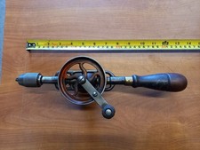 Vintage Millers Falls No 5 Hand Drill Mass USA Great Patina Ideal Collector