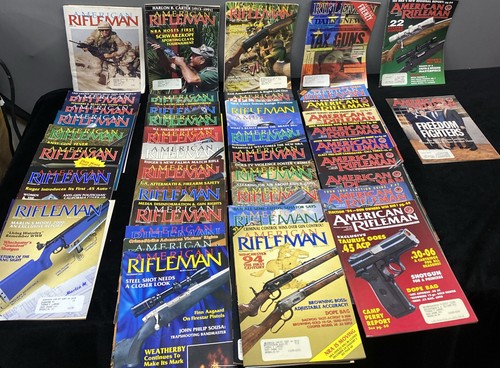 American rifleman magazine - american,