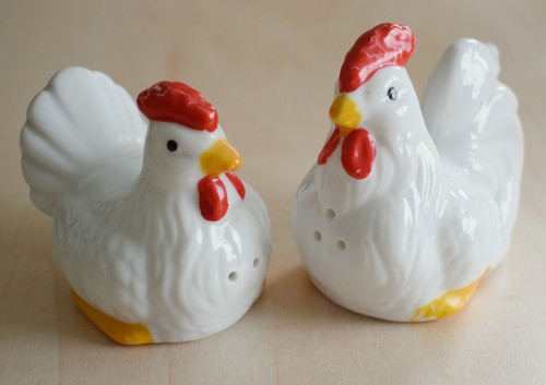 Bird cruet white chicken hen - white,