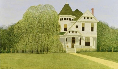 Carroll cloar weeping willow - carroll,