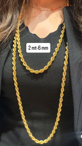 22k gold plated rope - 22k,