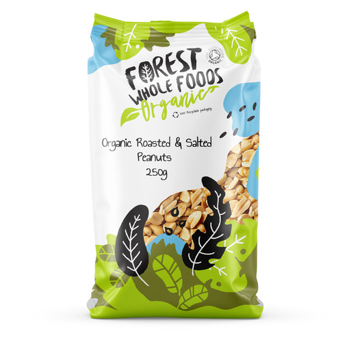 Organic roasted and salted - organic,