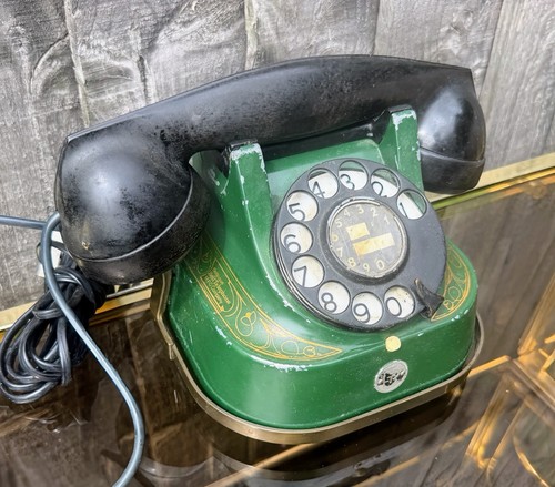 Bell telephone bakelite metal - telephone,