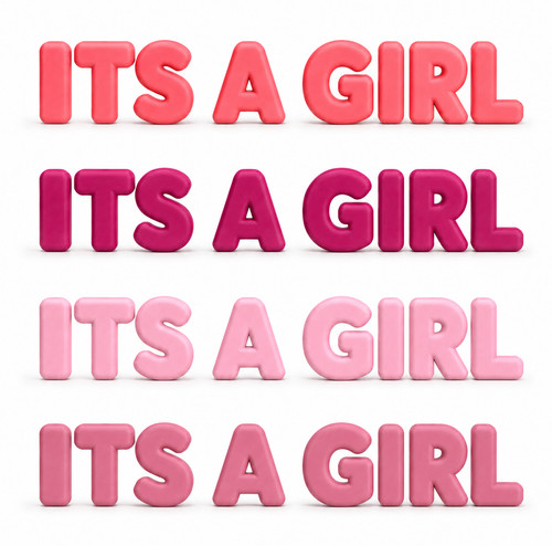 Girl giant beads - girl,