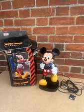 Mickey Mouse Telephone Tyco Vintage 1987 Travelling Backpack Phone With Box