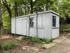 ANTI-VANDAL PORTABLE BUILDING SITE OFFICE 24FT X 8FT WITH TOILET AND KITCHEN