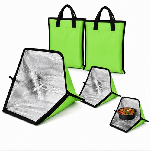 Foldable solar cooker pack - foldable,