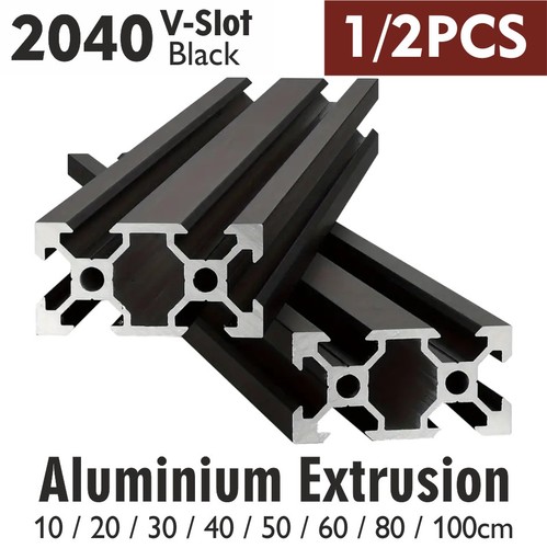 2pcs 2040 aluminium - 1/2pcs,