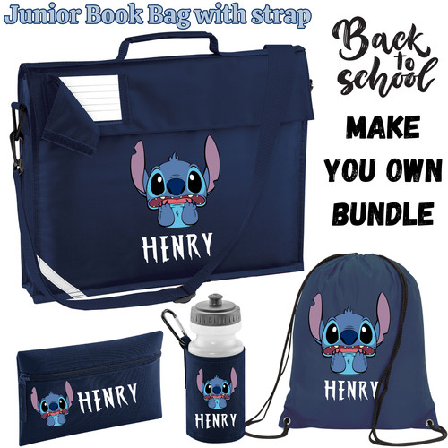 Personalised stitch book - stitch, bag