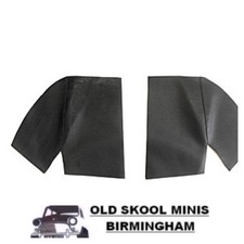 Classic mini Black back seat