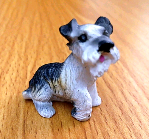 Miniature resin schnauzer - miniature,