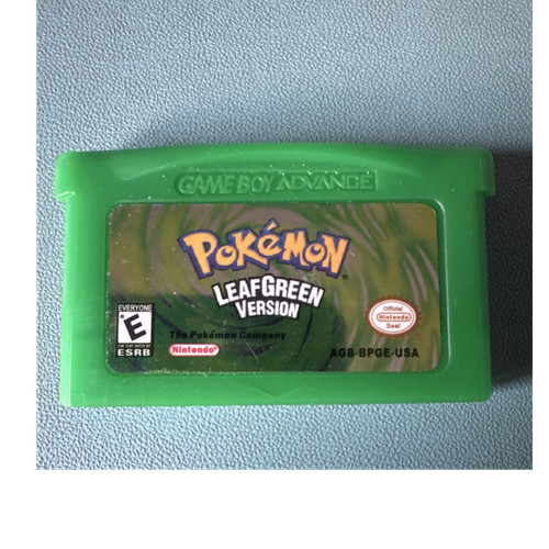 Nintendo pokémon leafgreen - nintendo,