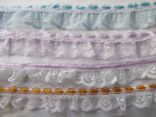 Gathered or flat Lace with