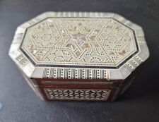 Mother Of Pearl Inlaid Trinket Box