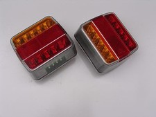 Pair 12v led square combi - pair,
