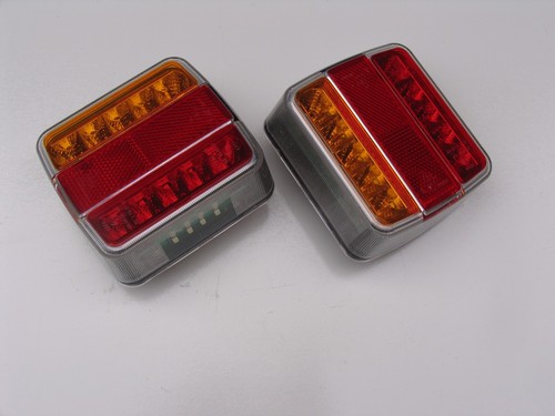 Pair 12v led square - pair,