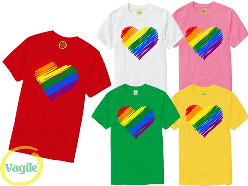 Lgbt heart shirt - lgbt, t-shirt,