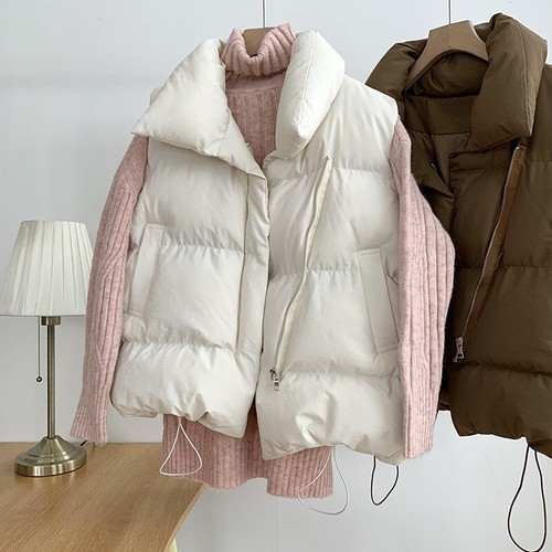 Women padded waistcoat - women,