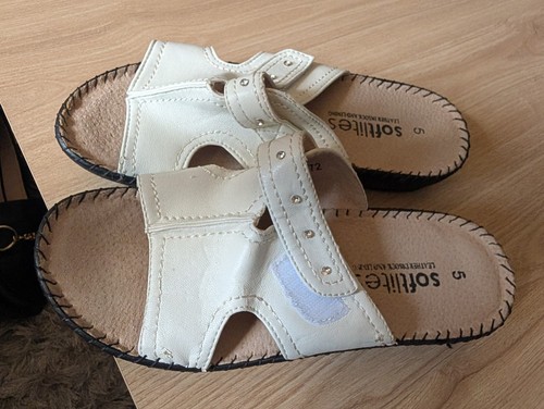 Softlites white leather