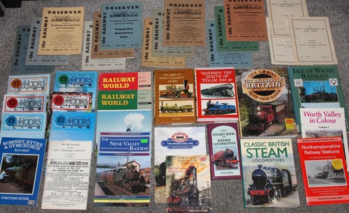 Railway train book bundle - &,