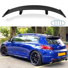 For VW Scirocco Hatchback 52" Matte Black Rear Roof Spoiler Window Top Wing Lip