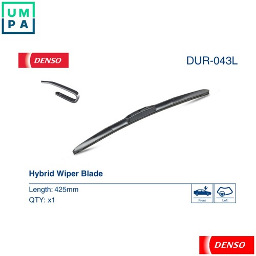 Wiper blade dur 043l - blade, for