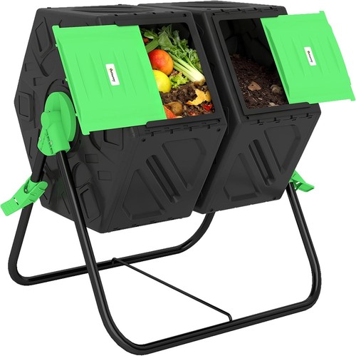 Garden compost bin tumbler - bin,