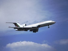 Original 35mm Colour Slide, Balkan - Bulgarian Airlines, Tupolev Tu-154, LZ-BTH