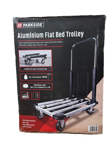 Aluminium flat bed - bed, trolley