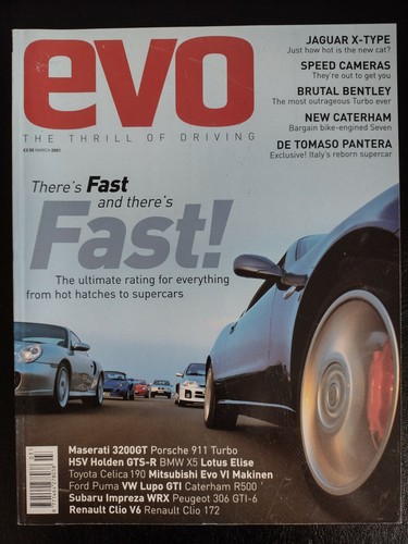 Evo magazine issue march - evo,