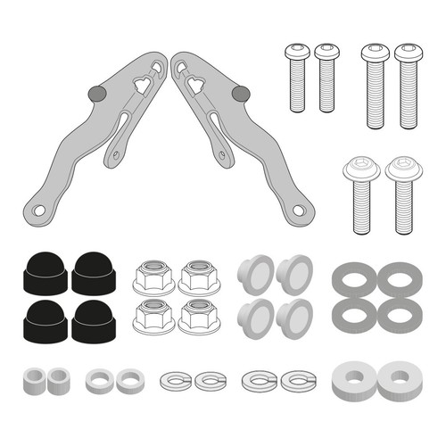 Givi d7716s fairing mount kit - fairing,