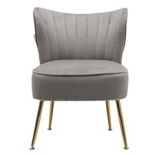 Occasional Oyster Wing Back Cocktail Armchair Lounge Living Bedroom Chair Sofa