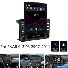 9.7" For 07-11 Saab 9-3 93 Carplay Android Auto 4+32G Stereo Radio GPS Head Unit
