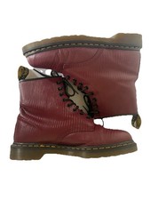 Dr Marten Oxblood Lizard
