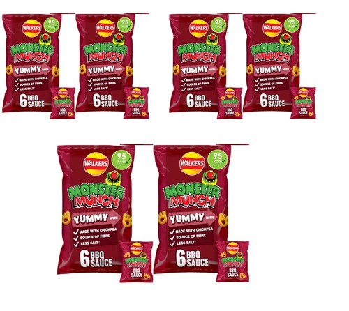 Walkers monster munch bbq - walkers,