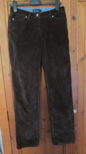 Boden brown velour - , ladies