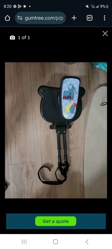Universal buggy board with - board,