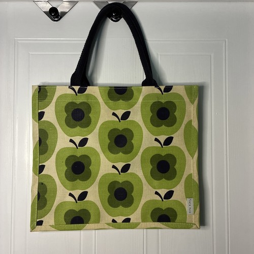 Green apples retro print - apples, orla