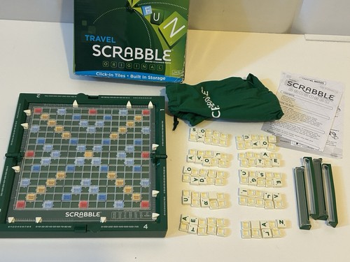 Mattel travel scrabble - travel,