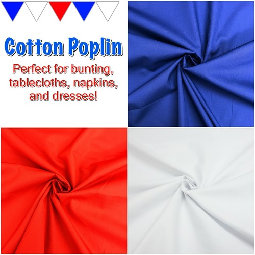 British colour cotton poplin - british,