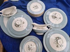 Royal Doulton Rose Elegans Dinnerware 25 Piece Vintage Collection Tableware Set